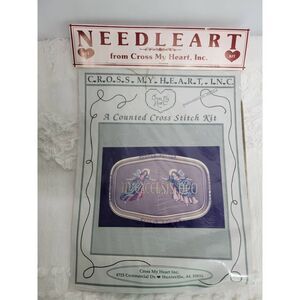 Needleart Cross My Heart Cross Stitch Kit In Excelsis Deo Angels Christmas NEW